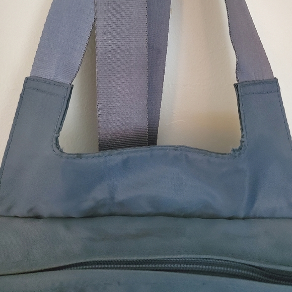 Kenneth Cole Reaction Gray Blue Spacey Y2K Mini Backpack - Picture 10 of 15